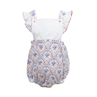*PRE-ORDER* Girls Pima Knit Bubble - Heritage Print