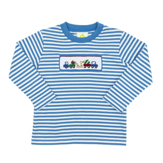Long Sleeve Harry's Play T-shirt with Hand-smocking - Construction