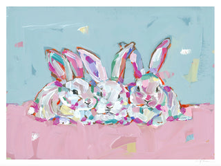 "Hip Hap Hop Bunnies" on Paper