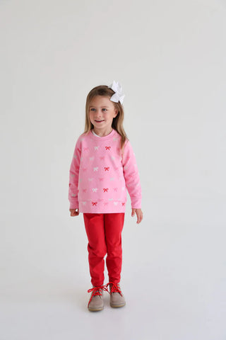 Cassidy Comfy Crewneck - Bitty Bows