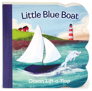 Little Blue Boat Lift-a-Flap - Board Book