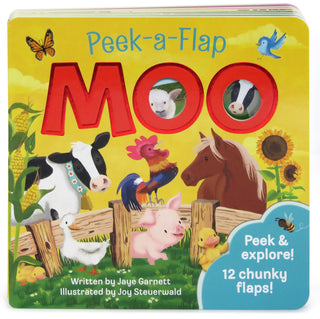 Moo Peek-a-Flap - Board Book