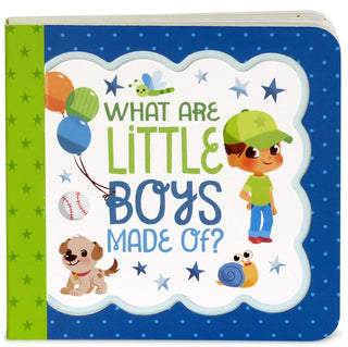 What Are Little Boys Made Of - Greeting Card Book