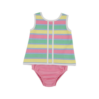 Mary Simms Bloomer Set - Samford Stripe