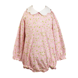*PRE-ORDER* Girls Long-sleeve Pima Knit Bubble - Pink Petal