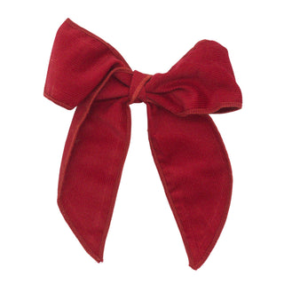 Corduroy Fabric Hair Bow