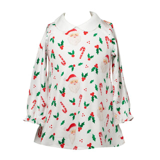 *PRE-ORDER* Pima Knit Collared Dress - St Nick