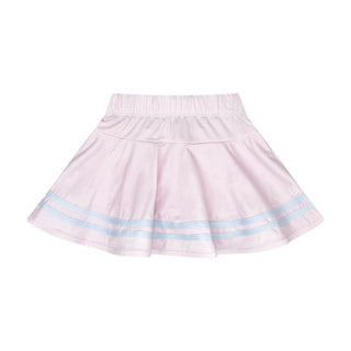Callie Skort - Cotton Candy Pink Minigingham with Cotton Candy Blue Minigingham
