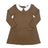 Girls Knit Peter Pan Collared Dress