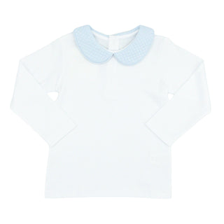 Boys Pima Shirt with Jacquard Shorts