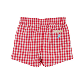 Sheffield Shorts - Richmond Red Gingham