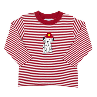 Boys Long-sleeve T-shirt with Applique - Dalmatian