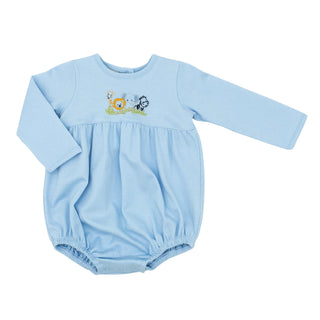 Boys Long-sleeve Bubble with Hand-embroidery - Zoo