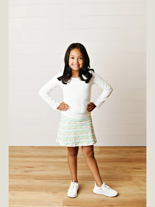 Ruched Top - White