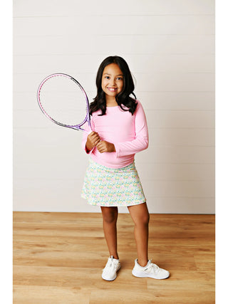 Ruched Top - Bubblegum