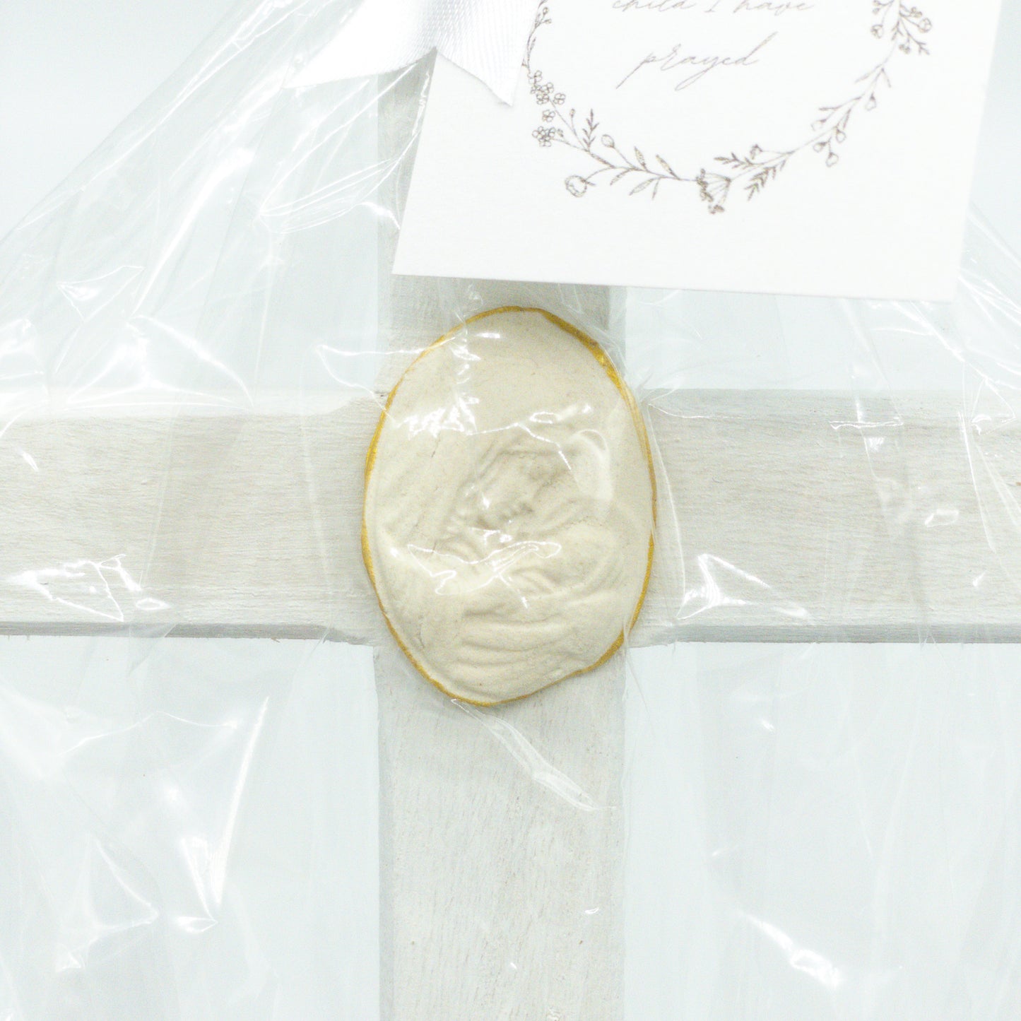 Wooden Cross with Intaglio