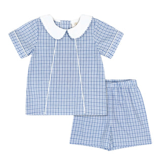 Adam Short Set - Billings Blue Plaid