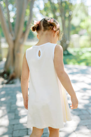 Pima Knit Striped A-line Dress - FINAL SALE