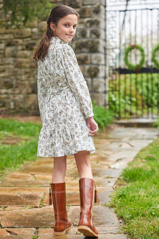 Amore Dress - Brownfield Floral - FINAL SALE
