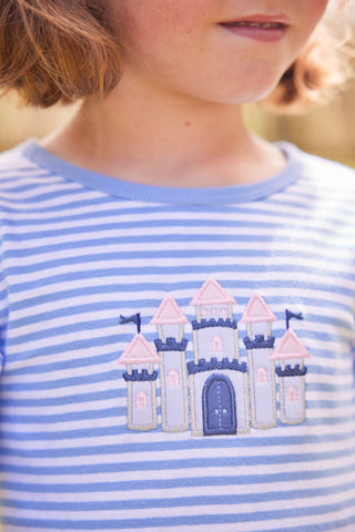 Applique T-Shirt Dress - Castle