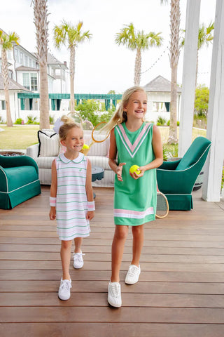 Maude's Peter Pan Collar Dress - Tradd Street Stripe