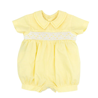 Boys Finley Smocked Romper