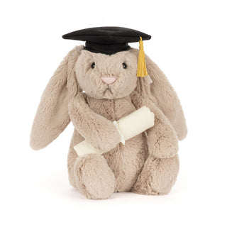 Bashful Bunny - Beige with Graduation Outfit