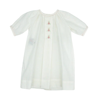 Girl Hanan Daygown with Bunny Hand-embroidery