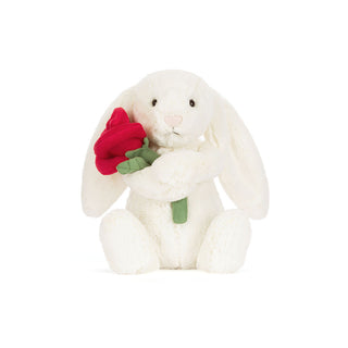 Bashful Bunny - Cream with Rose