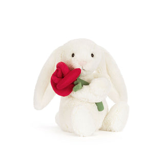 Bashful Bunny - Cream with Rose