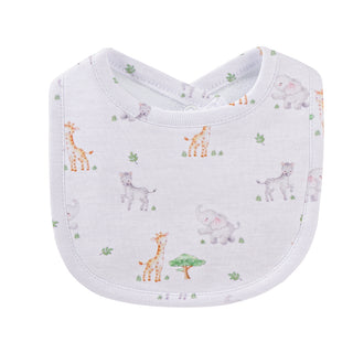 Printed Bib - Tiny Safari