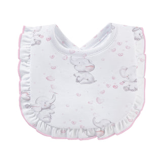 Girls Bubbly Elephant Bib