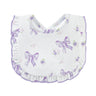 Lavender Bows White with Lavender