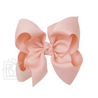 Grosgrain Double Knot Hair Bow - Sweet Nectar
