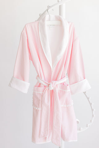 Girls Bathrobe - Striped