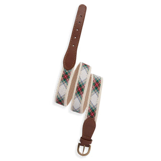 Boys Printed Belt - Hamilton Plaid