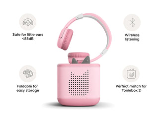 Bluetooth Headphones - Cloud Pink