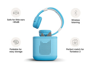 Bluetooth Headphones - Sky Blue