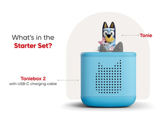 Toniebox 2 Bluey Starter Set - Sky Blue