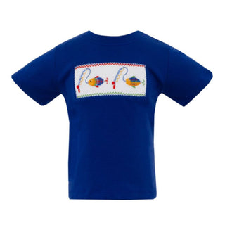 *PRE-ORDER* Boys Smocked T-shirt - Fishing