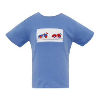 *PRE-ORDER* Boys Smocked T-shirt - Racecar