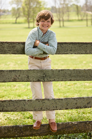 Button Down Shirt - Watercress Gingham