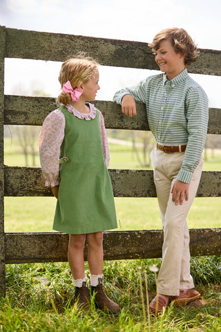Button Down Shirt - Watercress Gingham