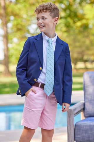 Boys Classic Twill Shorts - Light Pink