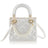 White with Pearl Chain