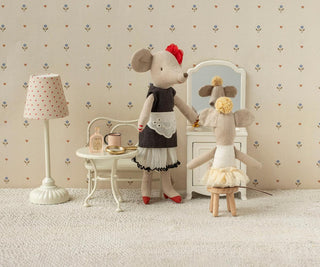 Vintage Floor Lamp, Mouse - Sand