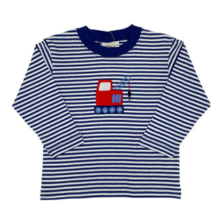 Boys Long-sleeve T-shirt with Crane Applique