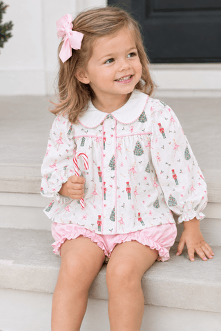 Girls Pima Bess Bloomer Set - Enchanted Toy Box