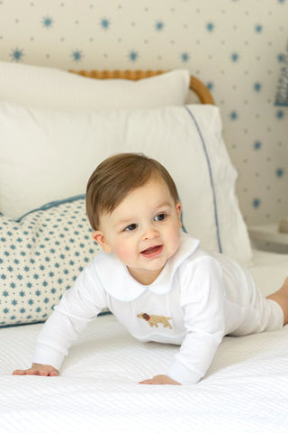 Crochet Playsuit - Boy Lab