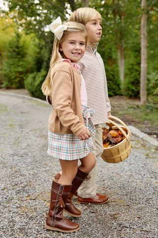 Beasley Bow Skirt - Manalapan Plaid